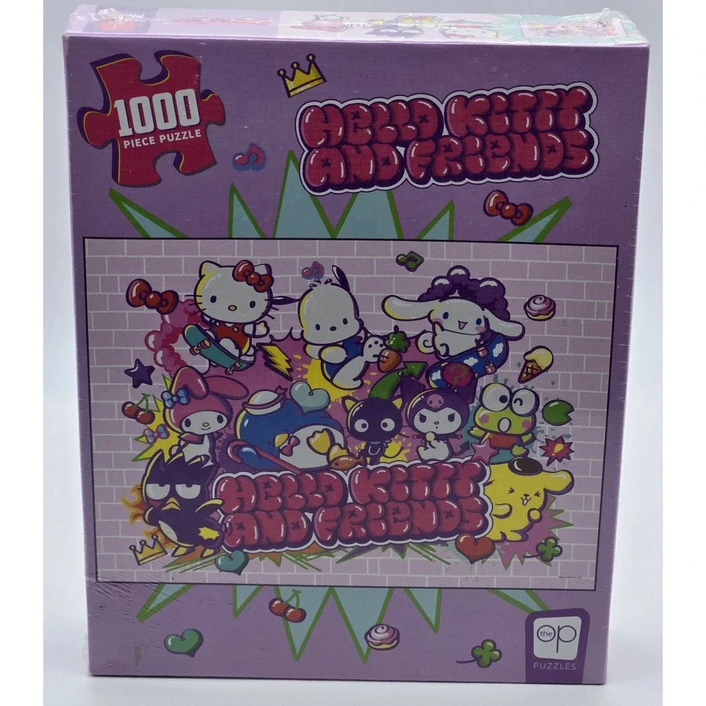 Sanrio Hello Kitty & Friends Tokyo‎ Skate 1000 Piece Jigsaw Puzzle Collectible